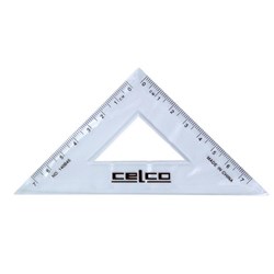 SET SQUARE 140MM 45 DEGREE