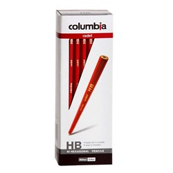 COLUMBIA CADET LEAD PENCIL HEXAGONAL HB Box of 60