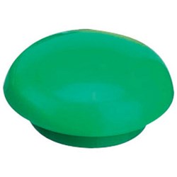 QUARTET MAGNETIC BUTTONS 20mm GREEN Pack of 10