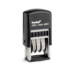 TRODAT 4810 PRINTY DATER MINI 3.8MM BLACK