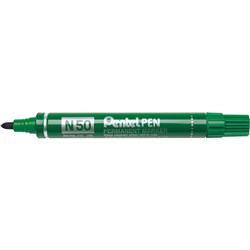 Pentel N50 Permanent Markers Bullet 1.5mm Green