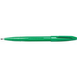 Pentel S520 Sign Pen Fibre Tip 0.8mm Green