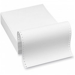 REDIFORM 279x381MM PLAIN 70GSM NO MARGINAL PERFS COMPUTER PAPER B2000
