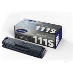 SAMSUNG MLT-D111S SU812A TONER CARTRIDGE BLACK UP TO 1,000 PAGE YIELD