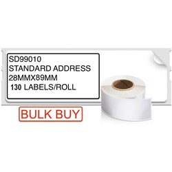 DYMO LABELWRITER LABELS Standard Address White Carton of 24
