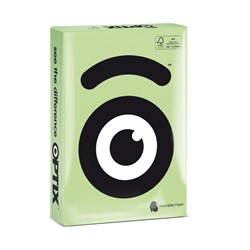 OPTIX COLOURED COPY PAPER A4 80GSM COPA GREEN Pack of 500