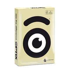 OPTIX COLOURED COPY PAPER A4 80GSM VADA BLONDE Pack of 500