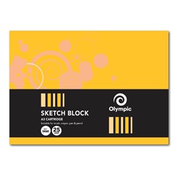 OLYMPIC SKETCH BLOCK No 60 A3 25Leaf Cartridge