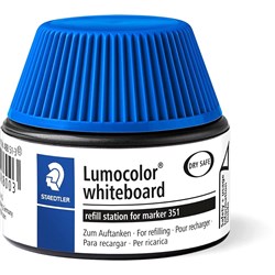 Staedtler Lumocolor 351 Whiteboard Marker Refill Station Blue