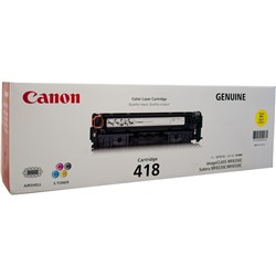 Canon CART418Y Toner Cartridge Yellow
