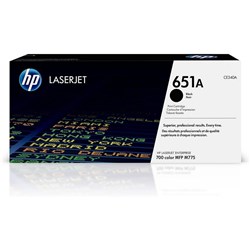 HP 651A LaserJet Toner Cartridge Black CE340A