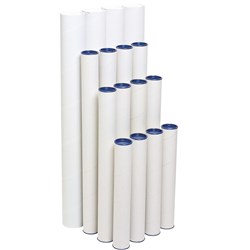 Marbig Mailing Tubes 60mm x 420mm Pack Of 4
