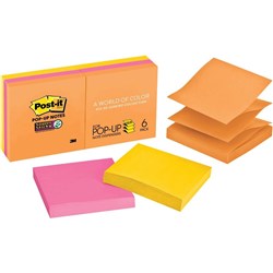 POST-IT POP UP NOTES ULTRA R330-6SSUC 73x73mm S/STICK RIO DE JANEIRO Pack of 6