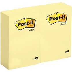 Post-It 659 Notes Original 98x149mm Yellow Pad 100 Sheets