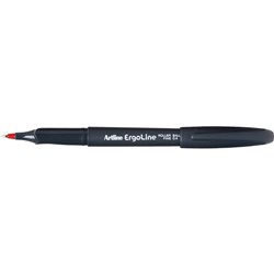ARTLINE ERGOLINE ROLLERBALL PEN 4400 0.4mm RED