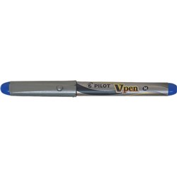 Pilot V Pen SVP-4M Fountain Pen Disposable 1.0mm Medium Blue