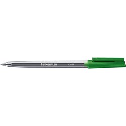 Staedtler 430 Stick Ballpoint Pen Medium 1mm Green