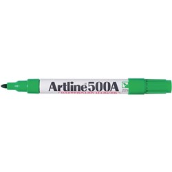 Artline 500A Whiteboard Marker Medium Bullet 2mm Green