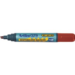 Artline 579 Whiteboard Marker Chisel 2-5mm Brown