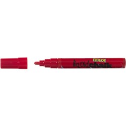 Texta Liquid Chalk Marker Dry Wipe Bullet 4.5mm Red