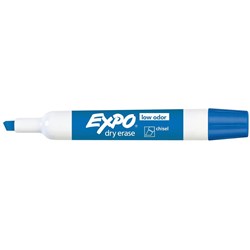 EXPO WHITEBOARD MARKER CHISEL BLUE