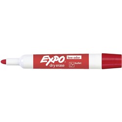 Expo Dry Erase Whiteboard Marker Bullet 2mm Red