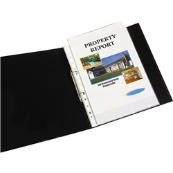 Marbig Sheet Protectors A4 Economy Low Glare Clear Box Of 100