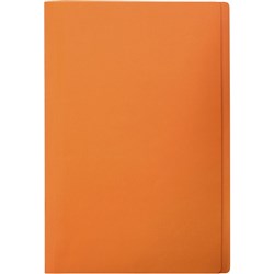 Marbig Manilla Folders Foolscap Orange Box Of 100