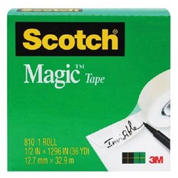 Scotch 810 Magic Tape 12mmx32.9m