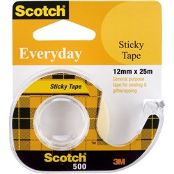 SCOTCH 502 EVERYDAY TAPE DISPENSER 12mm x 25mtr