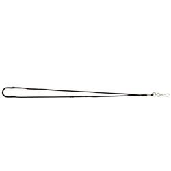 Rexel Lanyards 510mm With Swivel Clip Black Pack Of 10