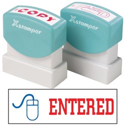 XStamper Stamp CX-BN 2027 Entered With Icon