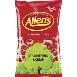 Allen's Strawberries & Cream 1.3kg Pack