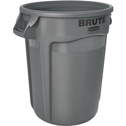 % RUBBERMAID 2620 BRUTE BIN 76L GREY NO LID *** Clearance ***