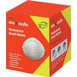 Maxisafe Nuisance Disposable Dust Mask Pack of 50