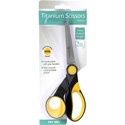 Celco Pro Series Scissors 215mm Titanium Blades Yellow And Black Handle