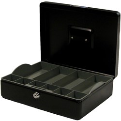 Esselte Classic Cash Box No.12 300x230x90mm Black