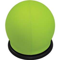 Sylex Swizzle Breakout Ottoman Ball Shape Active Seating Green With Black Base