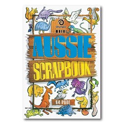 OLYMPIC SCRAPBOOK 335mm x 240mm Aussie 67gsm 64 Page