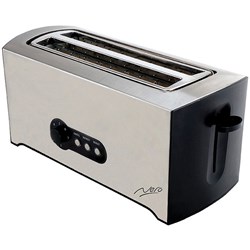 Nero 4 Slice Rectangular Toaster Stainless Steel