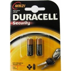 Duracell Coppertop Alkaline Battery A23 / MN21 Pack Of 2