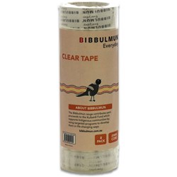 Bibbulmun Office Sticky Tape 18mmx33m Clear Pack of 8