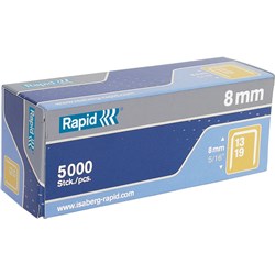 RAPID TOOLS STAPLES 13/8mm Box of 5000