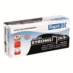 RAPID STAPLES 26/8 8MM BX5000