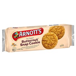 ARNOTTS BUTTERNUT SNAP COOKIES 250g