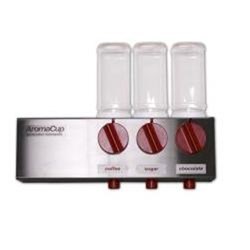 AROMACUP 3 INGREDIENT Dispenser Stainless Steel