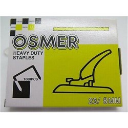 OSMER STAPLES 23/8 HEAVY DUTY Box of 1000