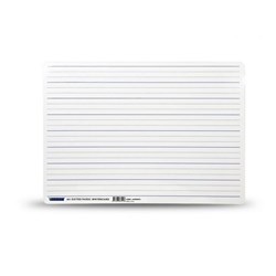 OSMER A4 MDF WHITEBOARD ONE SIDE DOTTED 1/3 ONE SIDE PLAIN