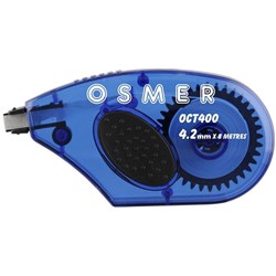 OSMER CORRECTION TAPE 4.2mm x 8mtr ASSORTED COLOURS