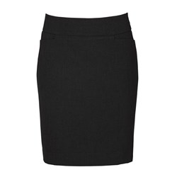 BS128LS LADIES CLASSIC KNEE LENGTH SKIRT BLACK 8